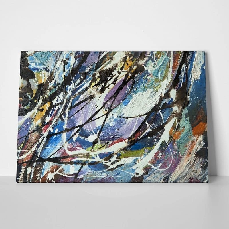 Πινακας σε καμβά OIL ABSTRACT