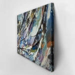 Πινακας σε καμβά OIL ABSTRACT