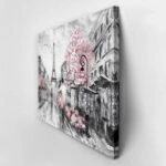 Πινακας σε καμβά OIL PAINTING STREET VIEW PARIS