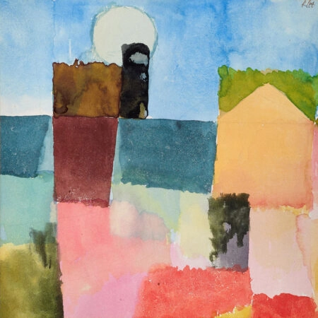 Πίνακας σε καμβά PAUL KLEE - MOONRISE OVER ST GERMAIN - Paul Klee Sticky 5
