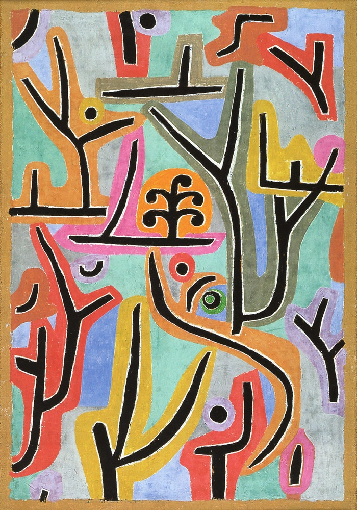 Πινακας σε καμβά PAUL KLEE - PARK NEAR LU