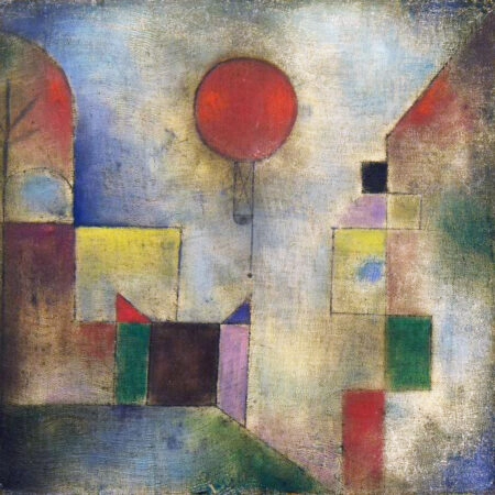Πίνακας σε καμβά PAUL KLEE - RED BALLOON - Paul Klee Sticky 5