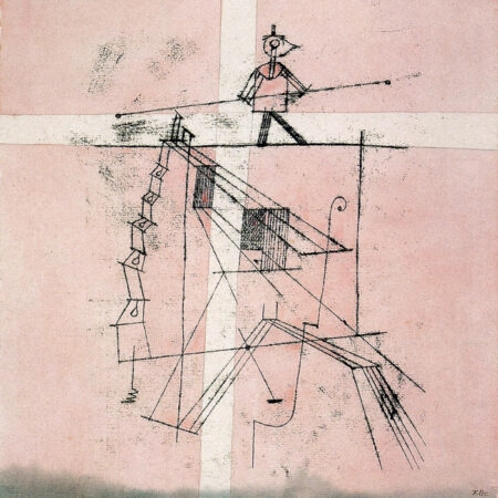 Πινακας σε καμβά PAUL KLEE - THE TIGHTROPE WALKER - Paul Klee Sticky 5