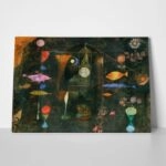 Πινακας σε καμβά PAUL KLEE - FISH MAGIC