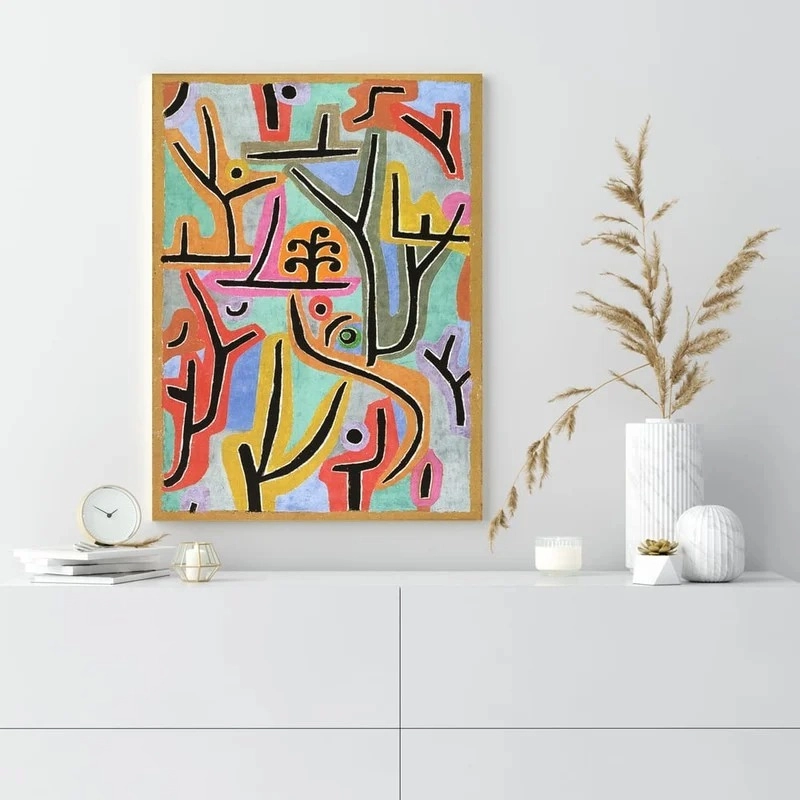 Πινακας σε καμβά PAUL KLEE - PARK NEAR LU