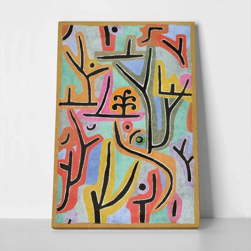 Πινακας σε καμβά PAUL KLEE - PARK NEAR LU