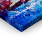 Πινακας σε καμβά RAINY DAY OIL PAINTING 2