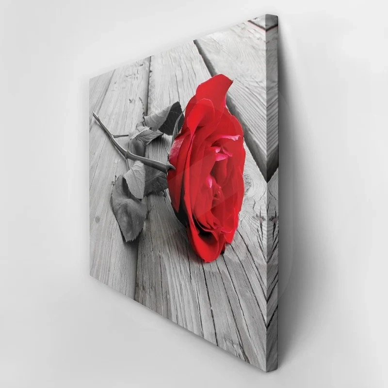 Πινακας σε καμβά Πίνακας RED ROSE