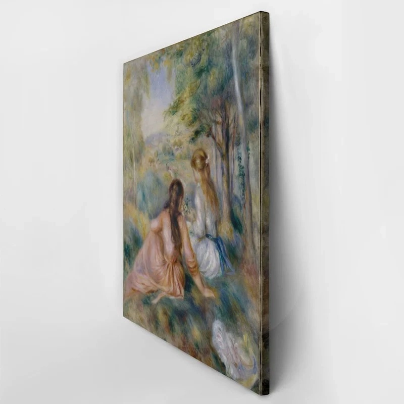 Πινακας σε καμβά RENOIR - IN THE MEADOW