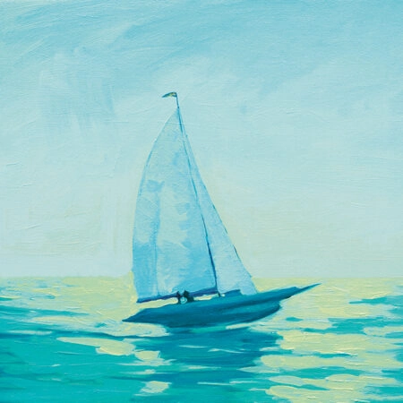 Πινακας σε καμβά SAILBOAT - Βαρκες και Καραβια Sticky 5