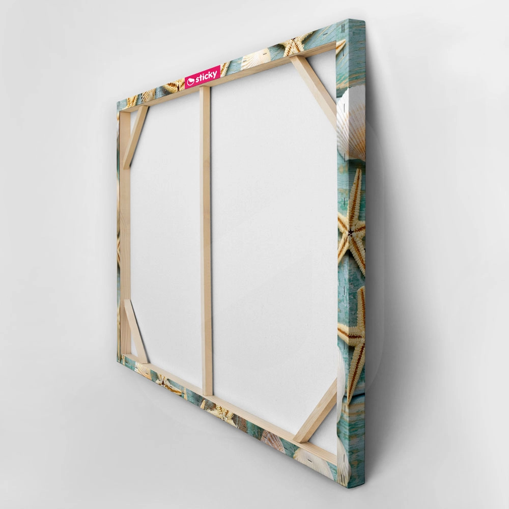 Πινακας σε καμβά SEA SHELLS FRAME