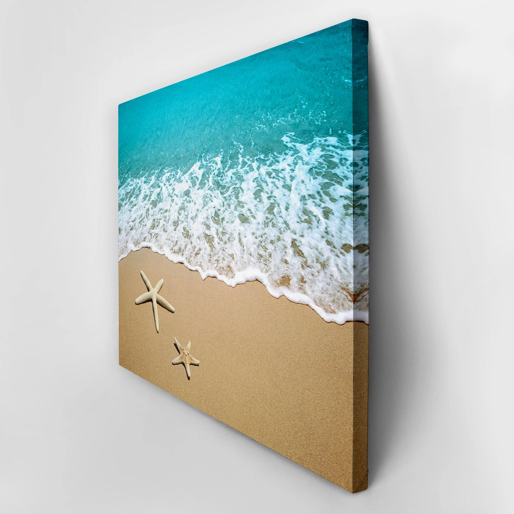 Πινακας σε καμβά STARFISHES SAND