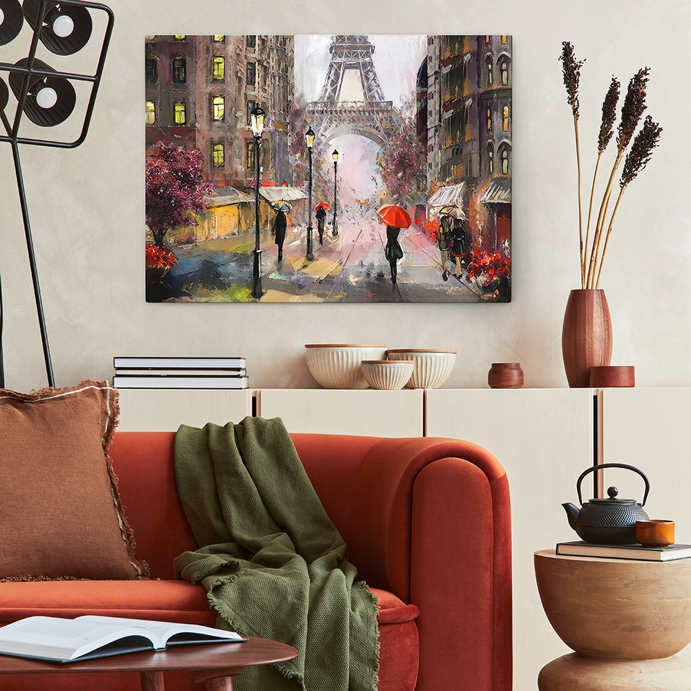 Πινακας σε καμβά STREET VIEW OF PARIS 2