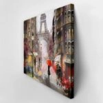 Πινακας σε καμβά STREET VIEW OF PARIS 2