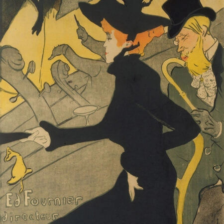 Πινακας σε καμβά TOULOUSE LAUTREC - DIVAN JAPONAIS - Toulouse Lautrec Sticky 4