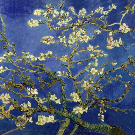 Πινακας σε καμβά VAN GOGH - ALMOND BLOSSOM BLUE - Vincent Van Gogh Sticky 5