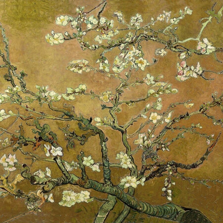 Πινακας σε καμβά VAN GOGH - ALMOND BLOSSOM YELLOW - Vincent Van Gogh Sticky 6