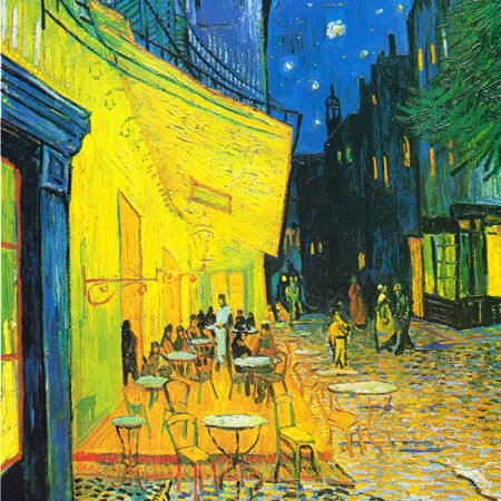 OUTLET Πινακας σε καμβά VAN GOGH - CAFÉ TERRACE 40x65cm - OUTLET Sticky 7