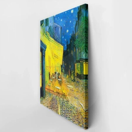 OUTLET Πινακας σε καμβά VAN GOGH - CAFÉ TERRACE 40x65cm - OUTLET Sticky 4