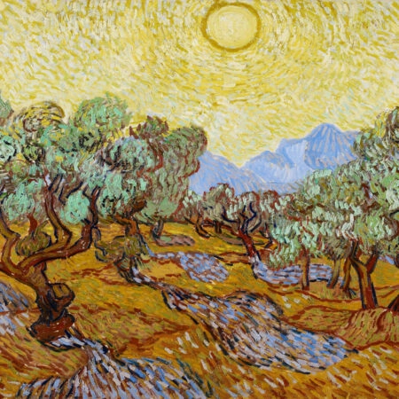 Πινακας σε καμβά VAN GOGH - OLIVE TREES - Vincent Van Gogh Sticky 5
