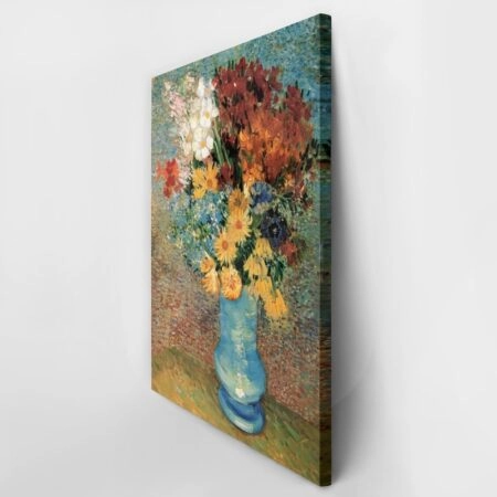 Πινακας σε καμβά VAN GOGH - VASE WITH DAISIES AND ANEMONES - Vincent Van Gogh Sticky 3