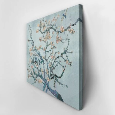 OUTLET Πινακας σε καμβά VAN GOGH - ALMOND BLOSSOM PASTEL BLUE 65cm x 40cm - OUTLET Sticky 4