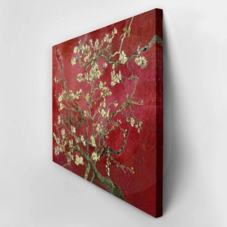 Πινακας σε καμβά VAN GOGH - ALMOND BLOSSOM RED - Vincent Van Gogh Sticky 3