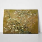Πινακας σε καμβά VAN GOGH - ALMOND BLOSSOM YELLOW