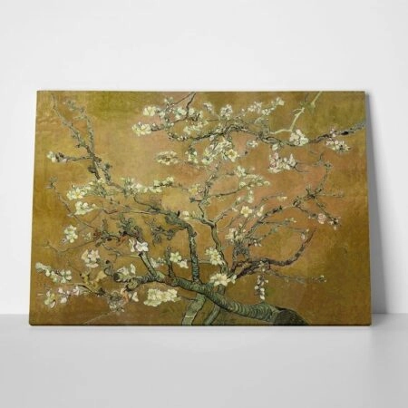 Πινακας σε καμβά VAN GOGH - ALMOND BLOSSOM YELLOW - Vincent Van Gogh Sticky 2