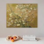 Πινακας σε καμβά VAN GOGH - ALMOND BLOSSOM YELLOW