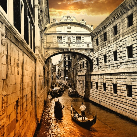 Πινακας σε καμβά VENICE BRIDGE - Πλωτα Sticky 5