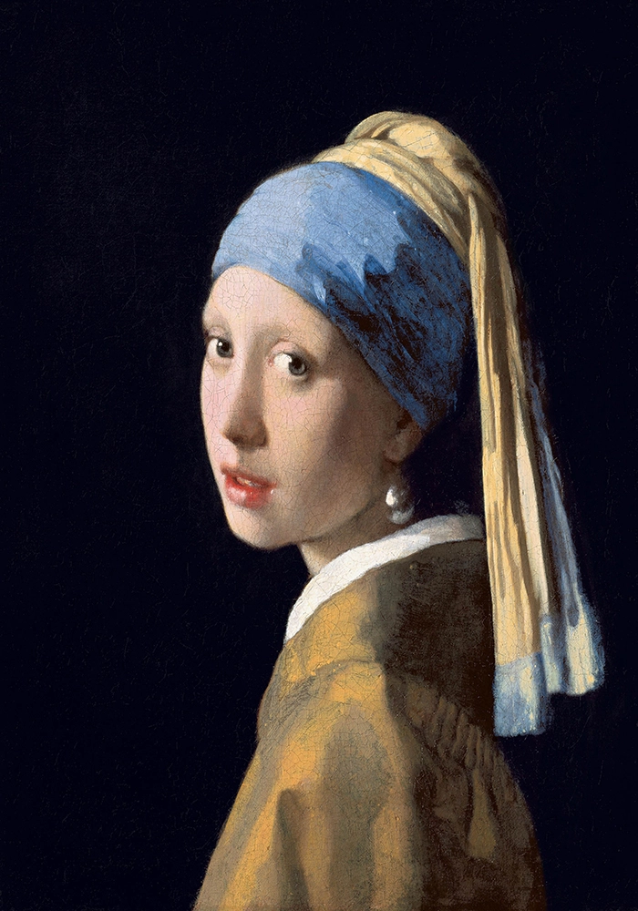 Πινακας σε καμβά VERMEER - GIRL WITH A PEARL EARRING