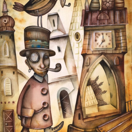 Πινακας σε καμβά VICTORIAN MAN - Εργα Τεχνης Sticky 4