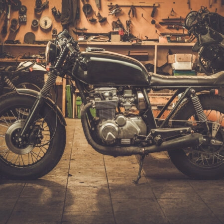 Πινακας σε καμβά VINTAGE MOTORCYCLE - Μηχανες Sticky 4