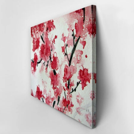 Πινακας σε καμβά WATERCOLOR BLOSSOM - Ανθη Δεντρων Sticky 4