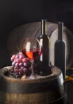 Πινακας σε καμβά WOOD BARREL