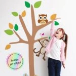 Αυτοκολλητο τοιχου ANIMALS TREE