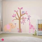 Αυτοκολλητο τοιχου ANIMALS TREE