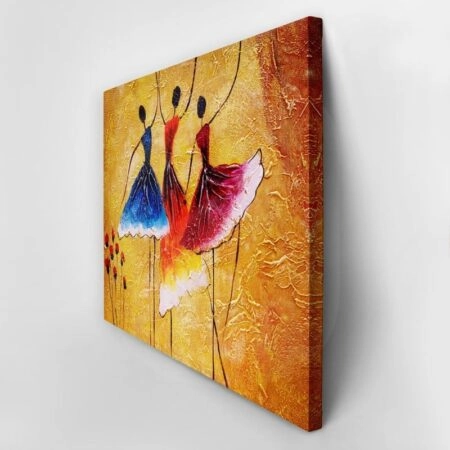 Πινακας σε καμβά OIL PAINTING THREE SPANISH DANCERS - Χορος Sticky 3