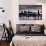 Πινακας σε καμβά MANHATTAN SKYLINE