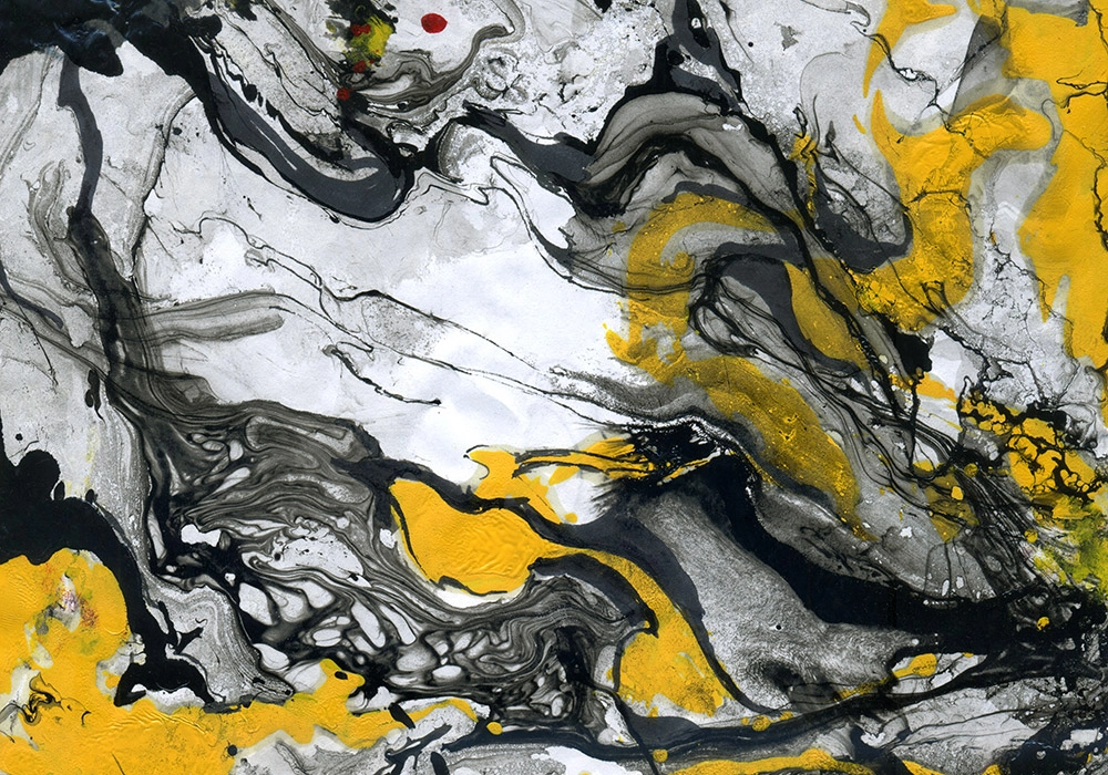 Πινακας σε καμβά ABSTRACT INK MARBLE TEXTURE 3