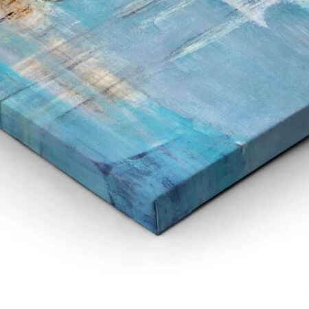 Πινακας σε καμβά ABSTRACT BOAT IN HARBOR - Λιμανια Sticky 2