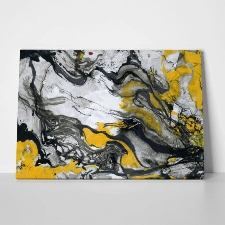 Πινακας σε καμβά ABSTRACT INK MARBLE TEXTURE 3