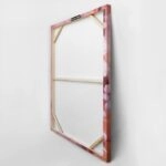 Πινακας σε καμβά ALMONDS BLOSSOM PINK HANDMADE PAINTING
