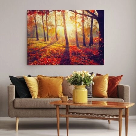 Πινακας σε καμβά BEAUTIFUL AUTUMN PARK 2