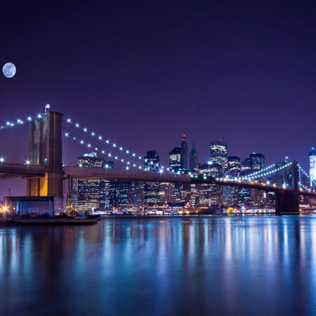 Πινακας σε καμβά BROOKLYN BRIDGE 2 - Νεα Υορκη Sticky 4