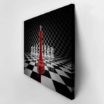 Πινακας σε καμβά CHESS BATTLE