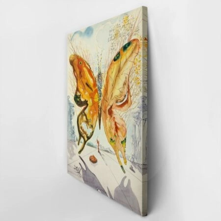 Πίνακας σε καμβά DALI - VENUS BUTTERFLY - Salvador Dali Sticky 3