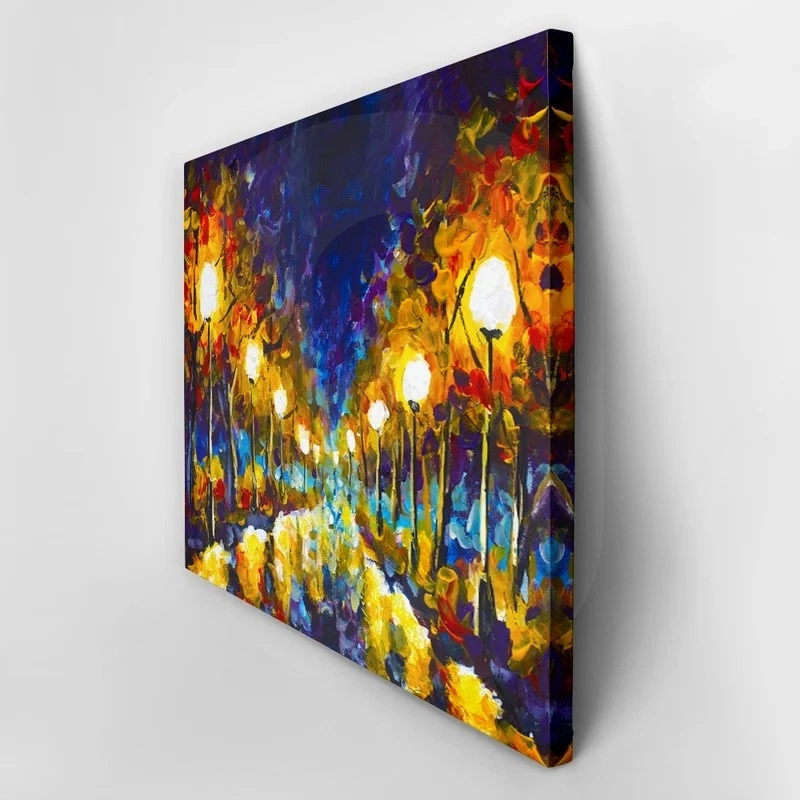 Πινακας σε καμβά EXPRESSIONISM OIL PAINTING