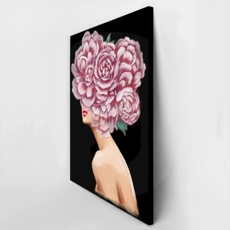 Πινακας σε καμβά FLORAL WOMAN 3 - Πορτραιτα και Φιγουρες Sticky 3